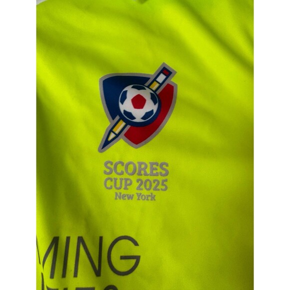 Bright Yellow Long Sleeve New Balance Scores Cup 2025 Jersey - Picture 2 of 4